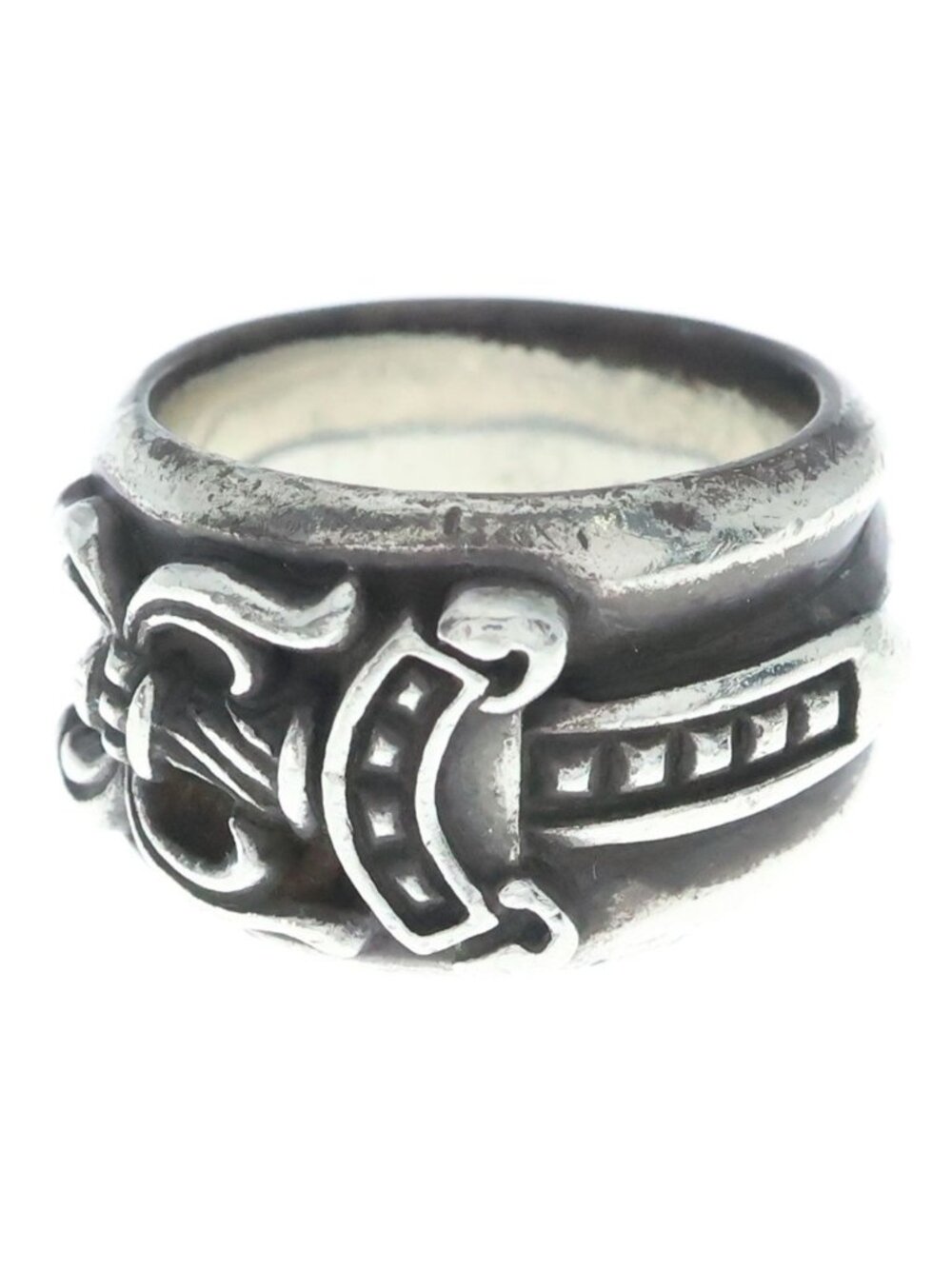 Chrome Hearts Dagger Ring Silver